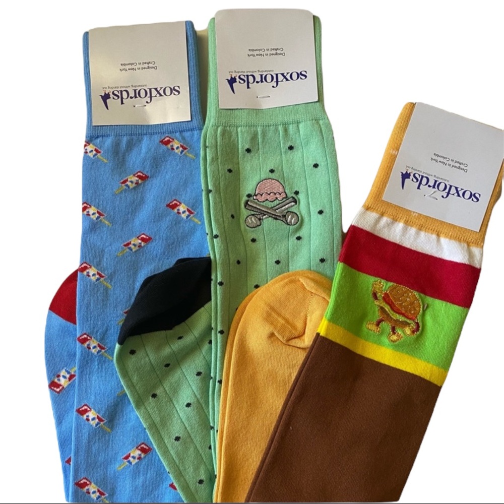 Soxfords Socks set of three for $25  NWT
